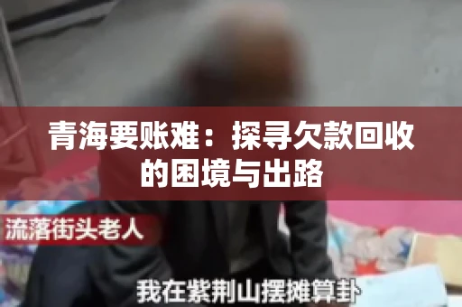 青海要账难：探寻欠款回收的困境与出路