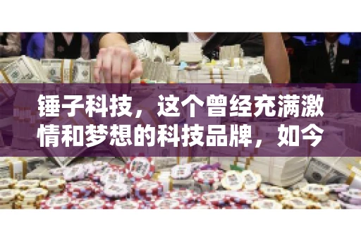 锤子科技，这个曾经充满激情和梦想的科技品牌，如今却陷入了要账的困境。今天，我们就来聊聊锤子科技要账的那些事儿。